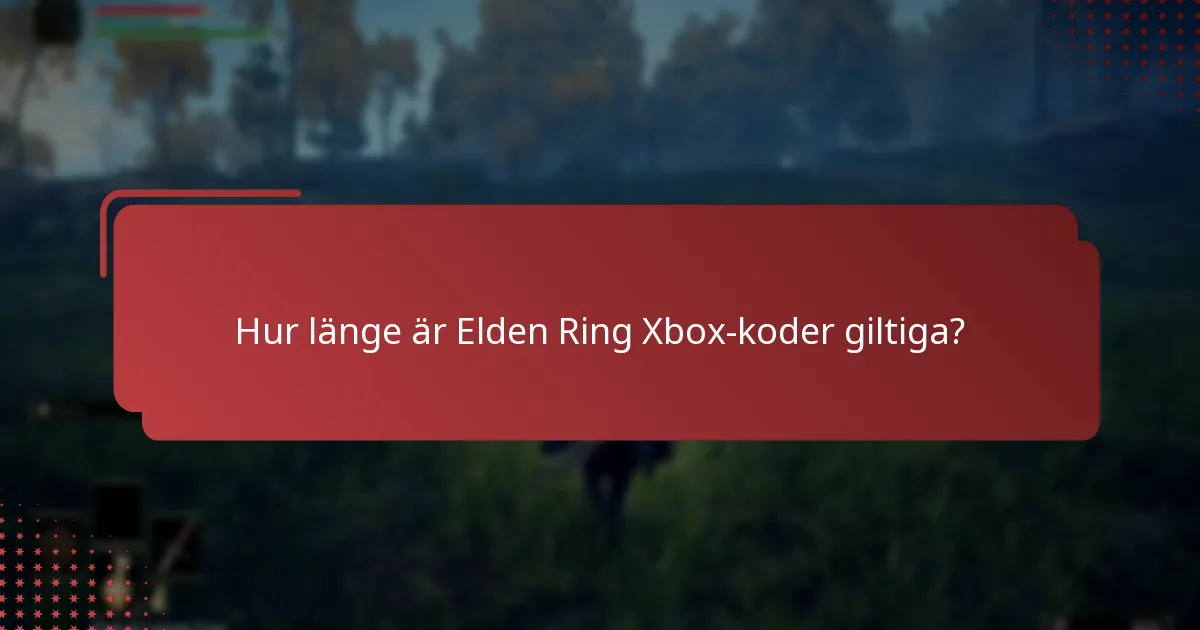 Vilka regionala begränsningar gäller för Elden Ring Xbox-koder?