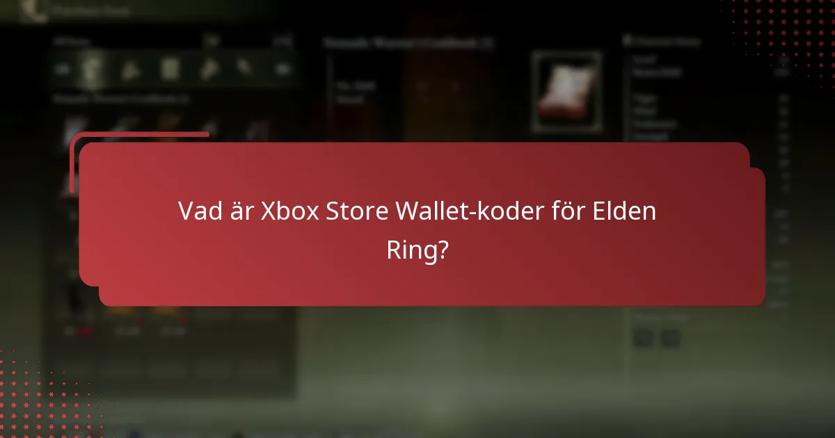 Var kan du köpa Xbox Store Wallet-koder för Elden Ring?