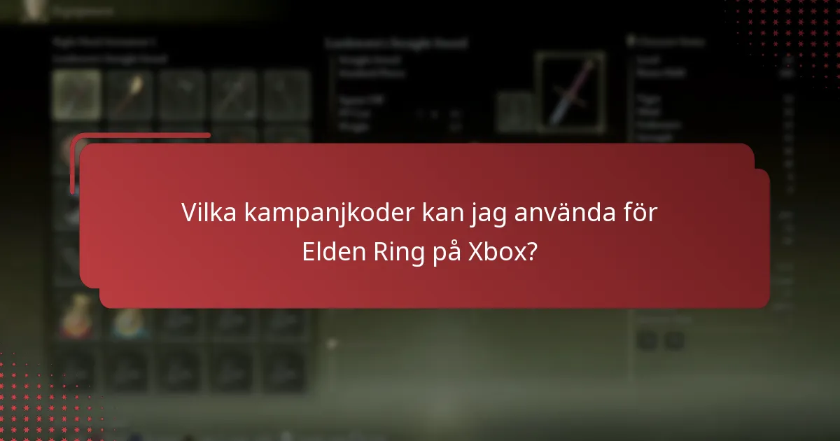 Var kan jag hitta hjälp för problem med Elden Ring Xbox bonuskoder?